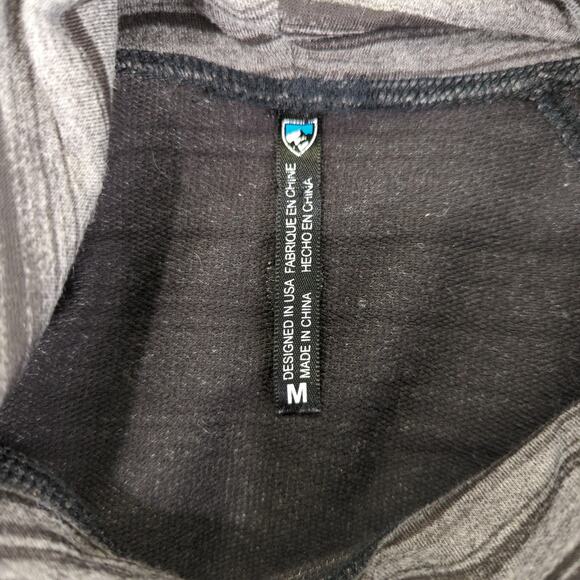 Kuhl‎ Piper Cowl Neck Pullover Striped 4201 Activewear Top Women's Size Medium - Picture 7 of 9